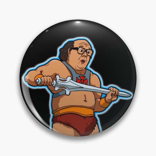 Item preview, Danny DeVito as He-Man designed and sold by HarleyWarren.