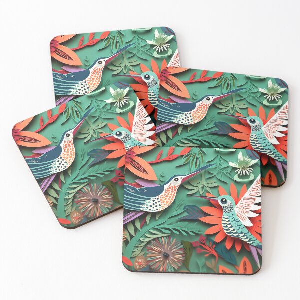 Item preview, Papercut Hummingbirds designed and sold by HEADRUSHLONDON.