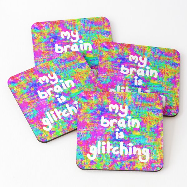 Item preview, my brain is glitchinggg designed and sold by Rohza-Doodles.