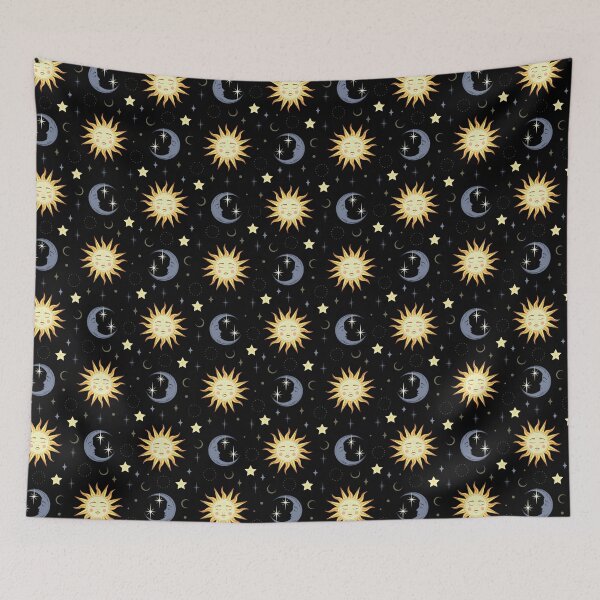 Item preview, Sun and Moon print designed and sold by selemene.