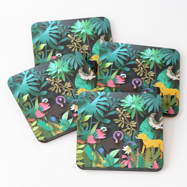 Item preview, Papercut Jungle designed and sold by HEADRUSHLONDON.