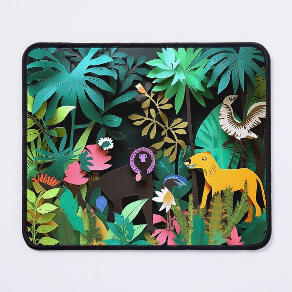 Item preview, Papercut Jungle designed and sold by HEADRUSHLONDON.