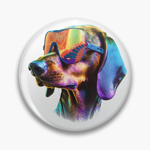 Item preview, Cyber Dachshund the Dog designed and sold by DarkwoodLab.