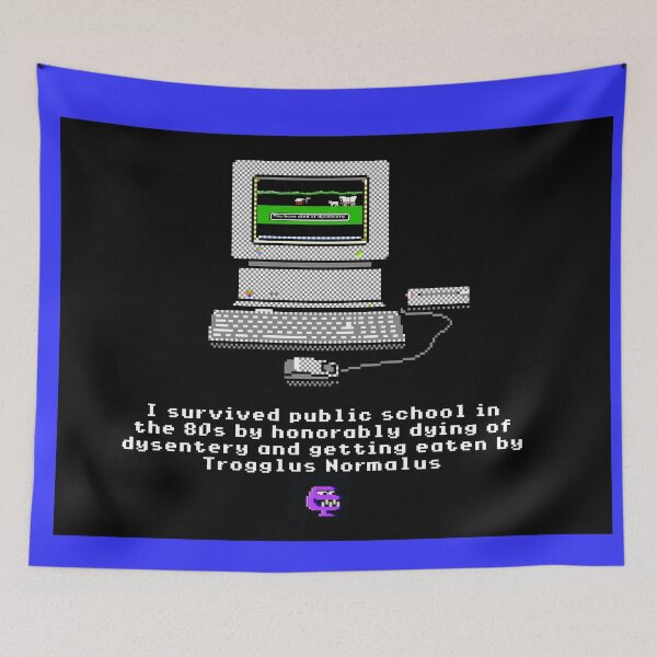 Item preview, I survived public school in the 80s! designed and sold by telecomarchiver.