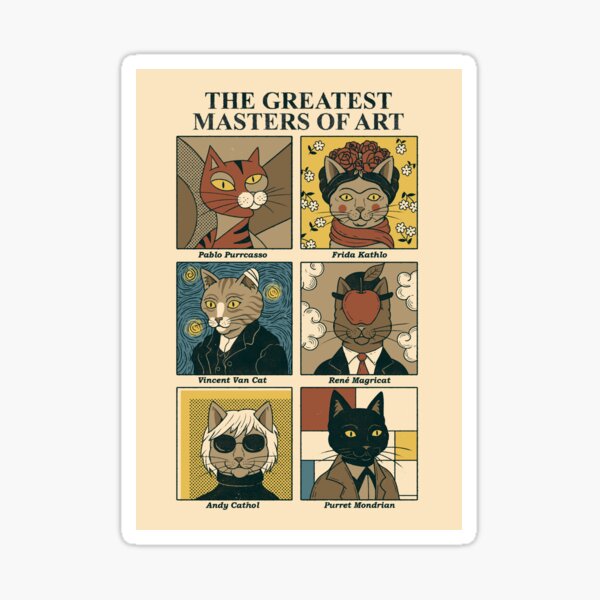 Item preview, Masters of Art designed and sold by Thiago Corrêa.