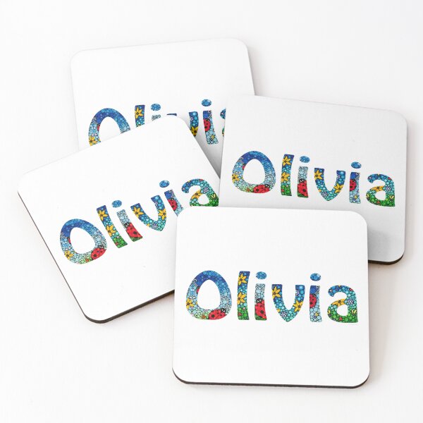Item preview, Custom Name Art For Baby Adult or Pet - Olivia designed and sold by Sharon Cummings Art.