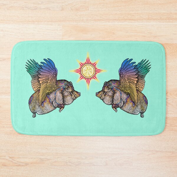 Item preview, Icarus Pigs & Pie in the Sky designed and sold by FreyStrandDraws.