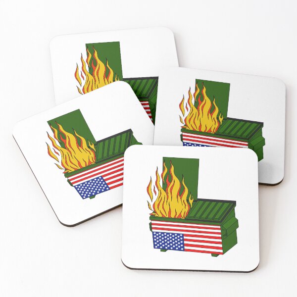Item preview, Dumpster fire USA designed and sold by JamesCMarshall.