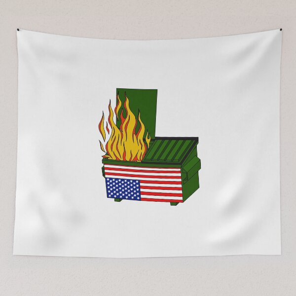 Item preview, Dumpster fire USA designed and sold by JamesCMarshall.