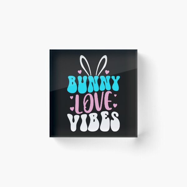 Item preview, Bunny Love Vibes designed and sold by GL Digital Artwork .