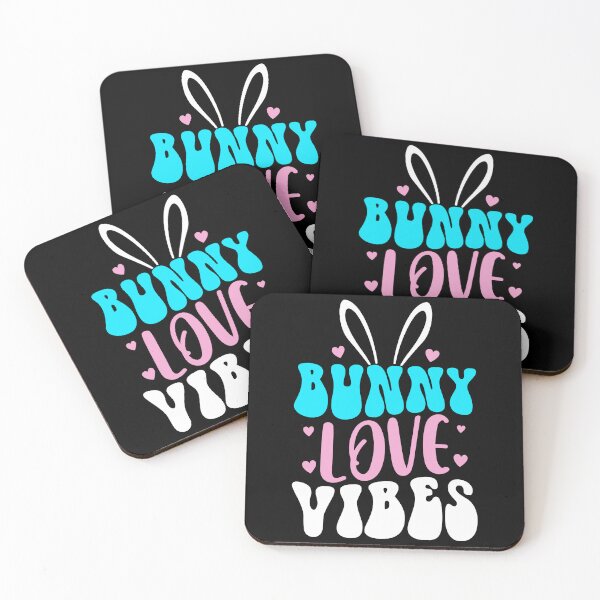 Item preview, Bunny Love Vibes designed and sold by GL Digital Artwork .