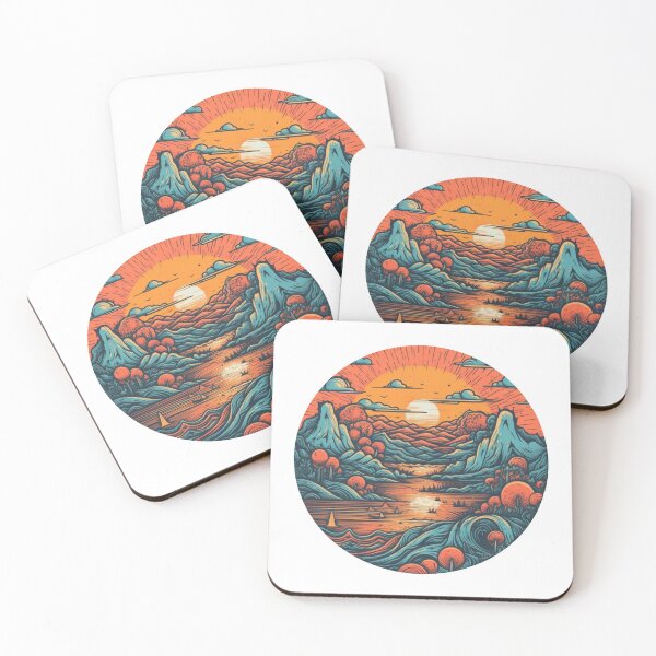Item preview, Sunset Scene designed and sold by HandCraftedArt.