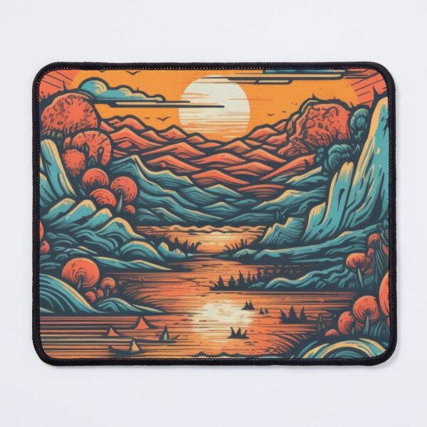 Item preview, Sunset Scene designed and sold by HandCraftedArt.