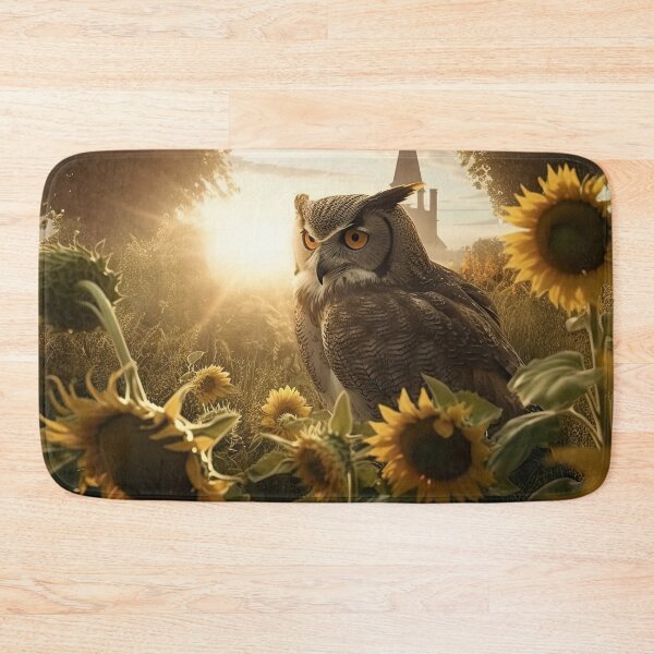 Item preview, Flaco in the setting sun designed and sold by FlacoTheOwl.