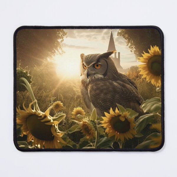 Item preview, Flaco in the setting sun designed and sold by FlacoTheOwl.