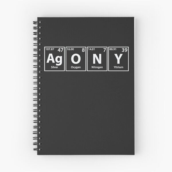 Item preview, Agony (Ag-O-N-Y) Periodic Elements Spelling designed and sold by cerebrands.