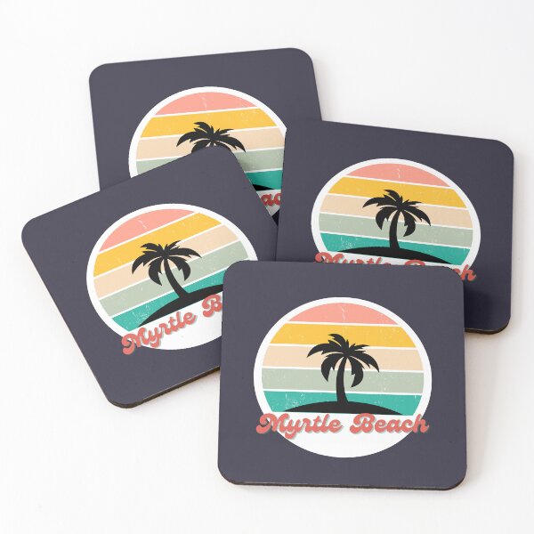 Item preview, Myrtle Beach Palm Trees Vacation Retro designed and sold by SunfullyYours.