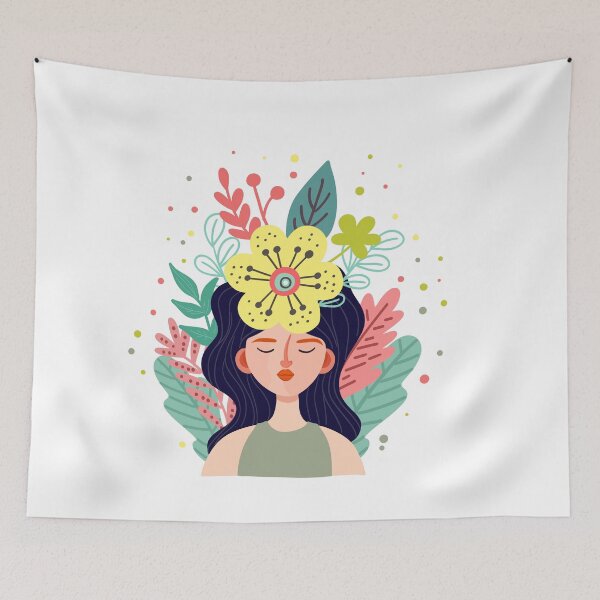 Item preview, Women with flowers  designed and sold by Sahra Talal.