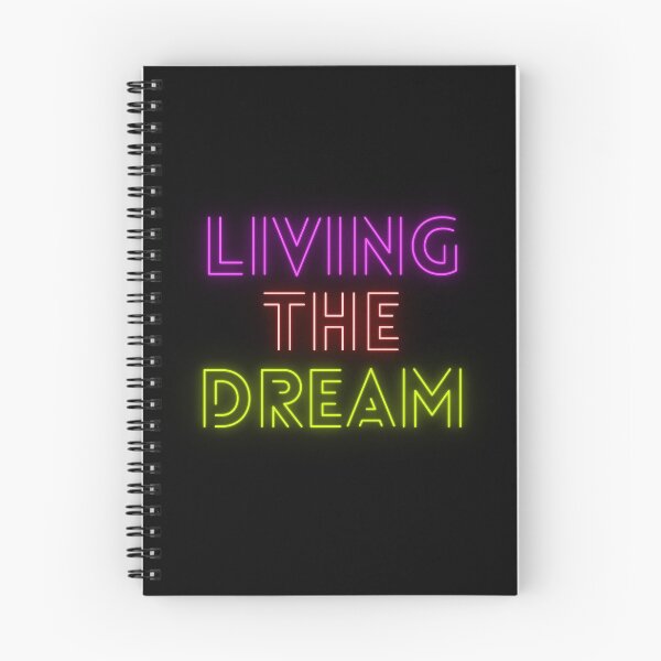 Item preview, Neon Living The Dream  designed and sold by JettieDesignCo.