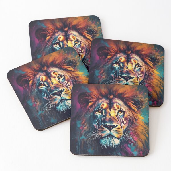 Item preview, Fierce Elegance | Abstract Wildlife Collection designed and sold by ParkersDigitals.