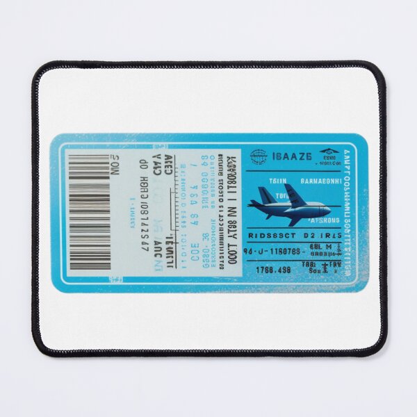 Item preview, Best Plane Ticket Stickers designed and sold by HandCraftedArt.