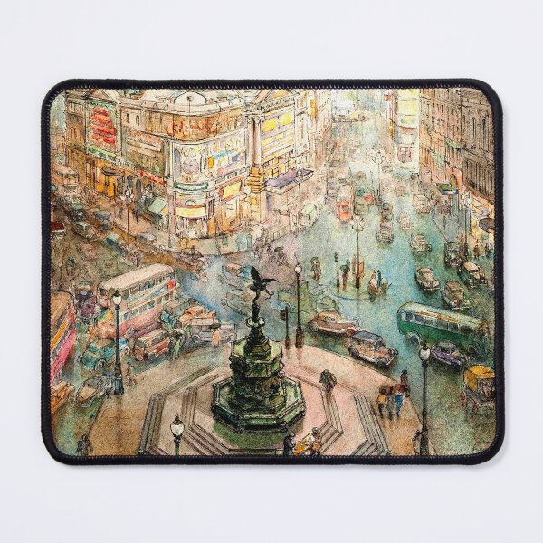 Item preview, Vintage Piccadilly Circus 1938 designed and sold by w-world-life-co.
