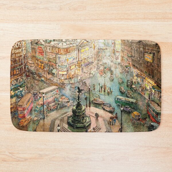 Item preview, Vintage Piccadilly Circus 1938 designed and sold by w-world-life-co.