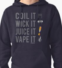 Ω VAPE | Coil Wick Juice Vape Pullover Hoodie