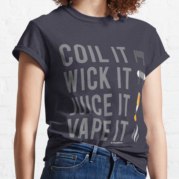 Ω VAPE | Coil Wick Juice Vape Classic T-Shirt