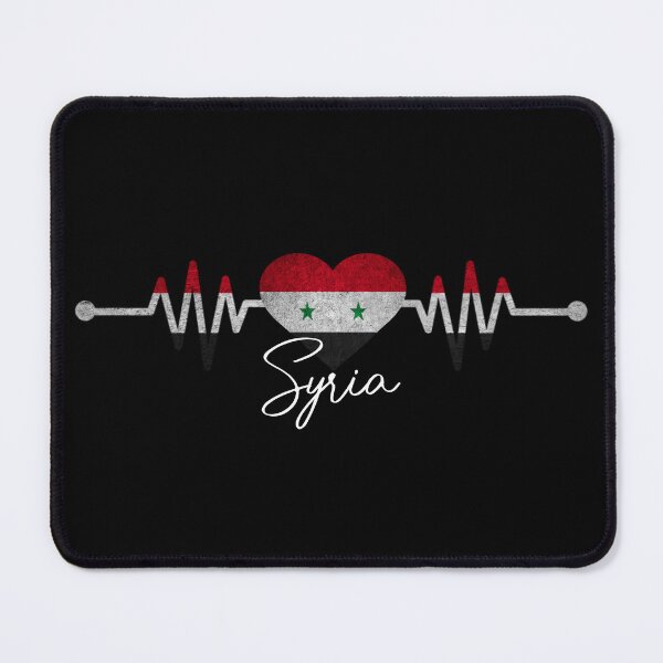 Item preview, My Heart Beats for Syria - Syrian Heartbeat I Love Syria Country Flag Heart Family designed and sold by Fun-World.