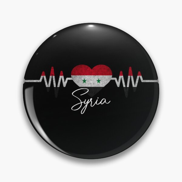 Item preview, My Heart Beats for Syria - Syrian Heartbeat I Love Syria Country Flag Heart Family designed and sold by Fun-World.