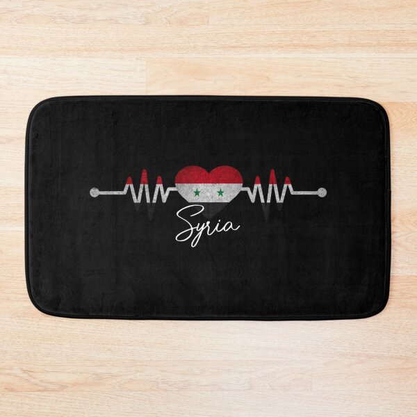 Item preview, My Heart Beats for Syria - Syrian Heartbeat I Love Syria Country Flag Heart Family designed and sold by Fun-World.