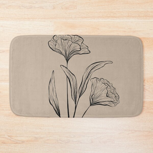 Item preview, Wildflower Line Art | Elegant Boho Floral Graphic Hand Drawn designed and sold by RachelFCreative.