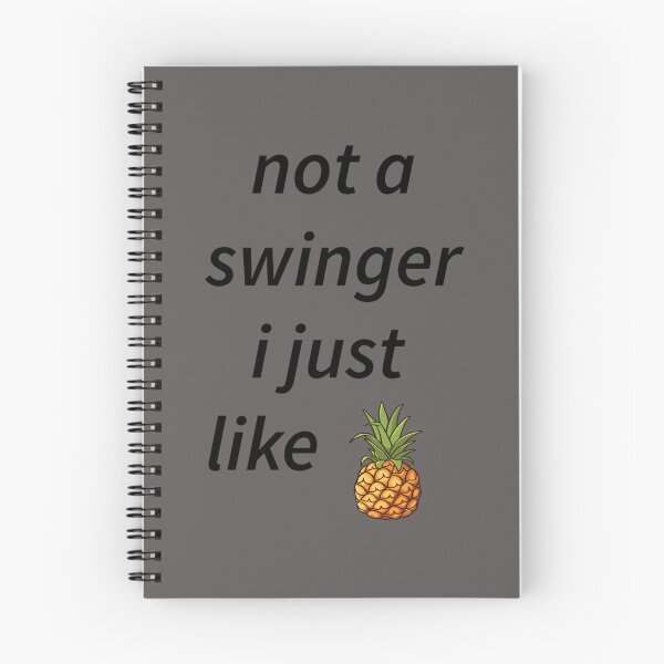 Item preview, no soy swinger solo me gustan las piñas designed and sold by Creativiltetees.