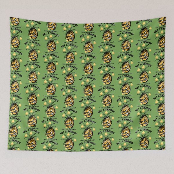 Item preview, Not A Swinger I_ll Just Like Pineapples    (2) designed and sold by Creativiltetees.