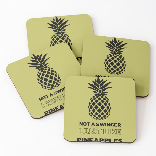 Item preview, Not A Swinger I Just Like Pineapples15 designed and sold by Creativiltetees.