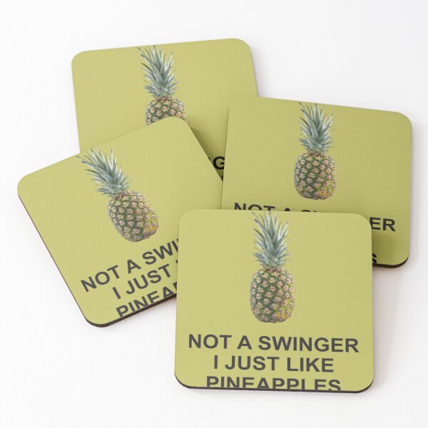 Item preview, not a swinger i just like pineapples13 designed and sold by Creativiltetees.