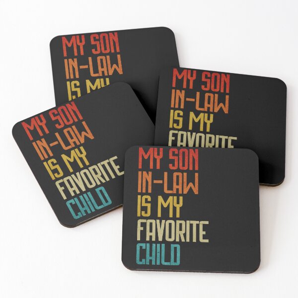 Item preview, Retro Vintage Style My Son-in-Law is My Favorite Child Tee - Regalo especial para la suegra Suegro Suegros designed and sold by zptees.