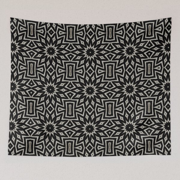 Item preview, Zebra Fur Texture Kaleidoscope Pattern 69 designed and sold by Swabcraft.
