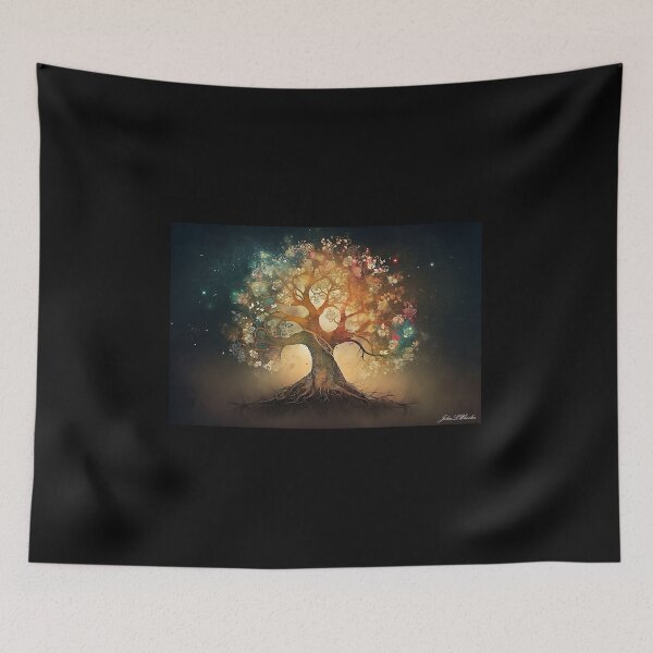 Item preview, The "Tree of Life" an AI creation designed and sold by John L Wheeler.