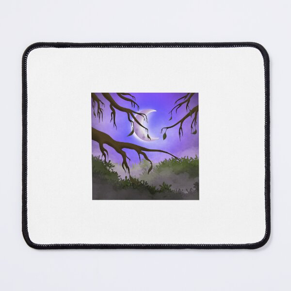 Item preview, Crescent moon in the trees designed and sold by Bloodykitsune19.