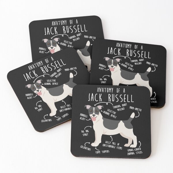 Item preview, Jack Russell Terrier Dog Anatomy designed and sold by Clara Hollins.