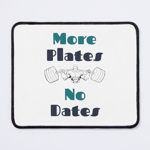 Item preview, More Plates No Dates - Get Motivated with More Plates, No Dates designed and sold by Chromatic-Art.