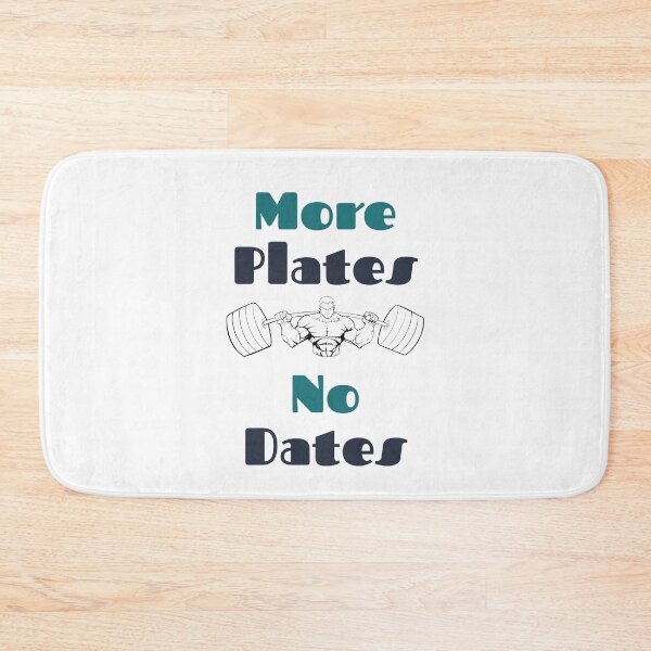 Item preview, More Plates No Dates - Get Motivated with More Plates, No Dates designed and sold by Chromatic-Art.