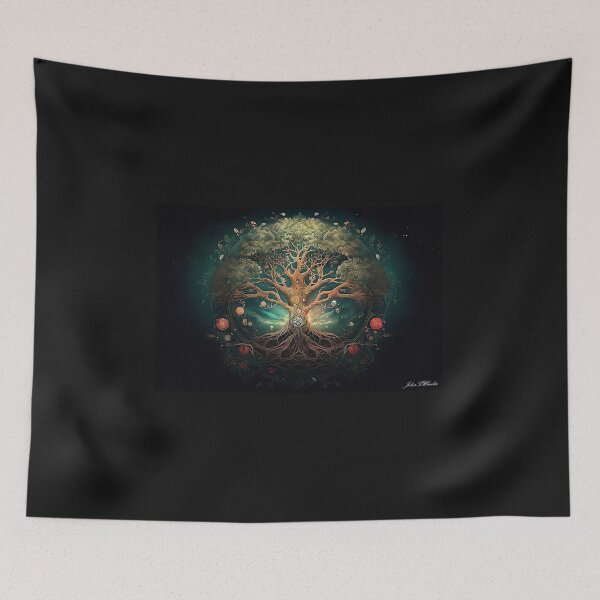 Item preview, The "Tree of Life" an AI creation designed and sold by John L Wheeler.