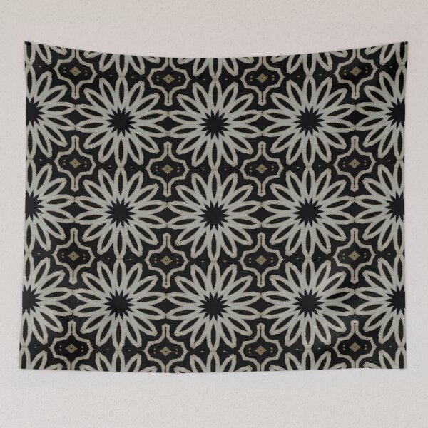Item preview, Zebra Fur Texture Kaleidoscope Pattern 73 designed and sold by Swabcraft.