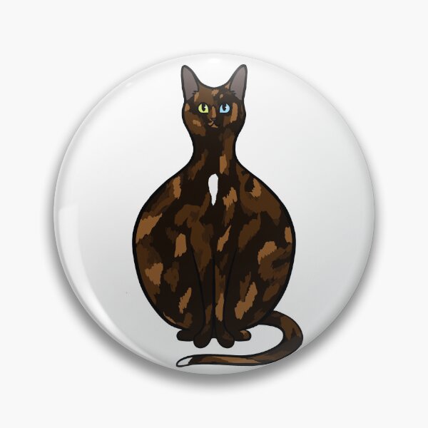 Item preview, Happy tortoiseshell with White Cat designed and sold by CreationsByBear.