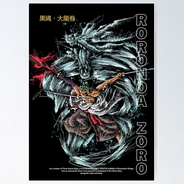 Wano Black Posters for Sale