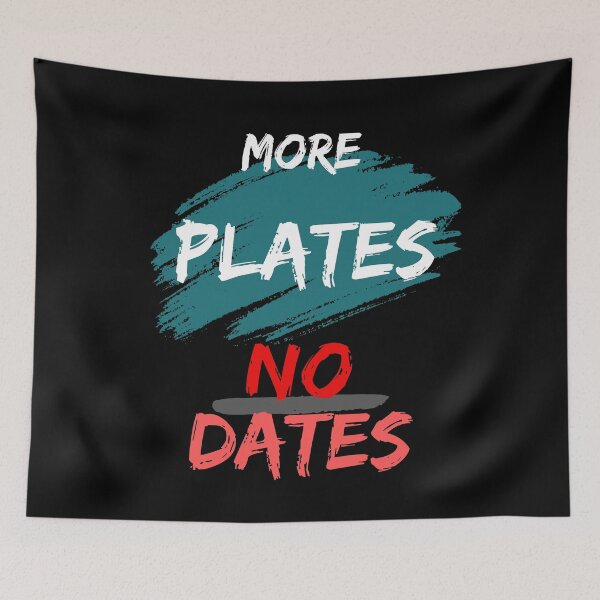 Item preview, More Plates No Dates - Join the More Plates, No Dates Movement  designed and sold by Chromatic-Art.