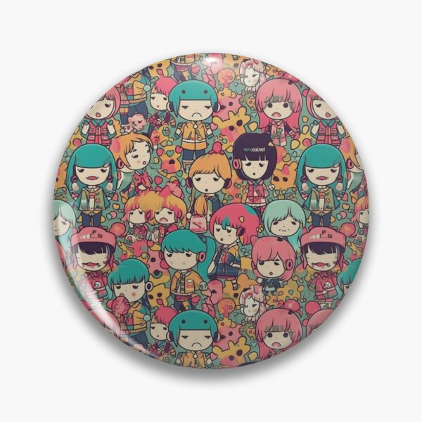 Item preview, Kawaii K-Pop - Cute K-Pop Pattern designed and sold by Reimagining  Images.